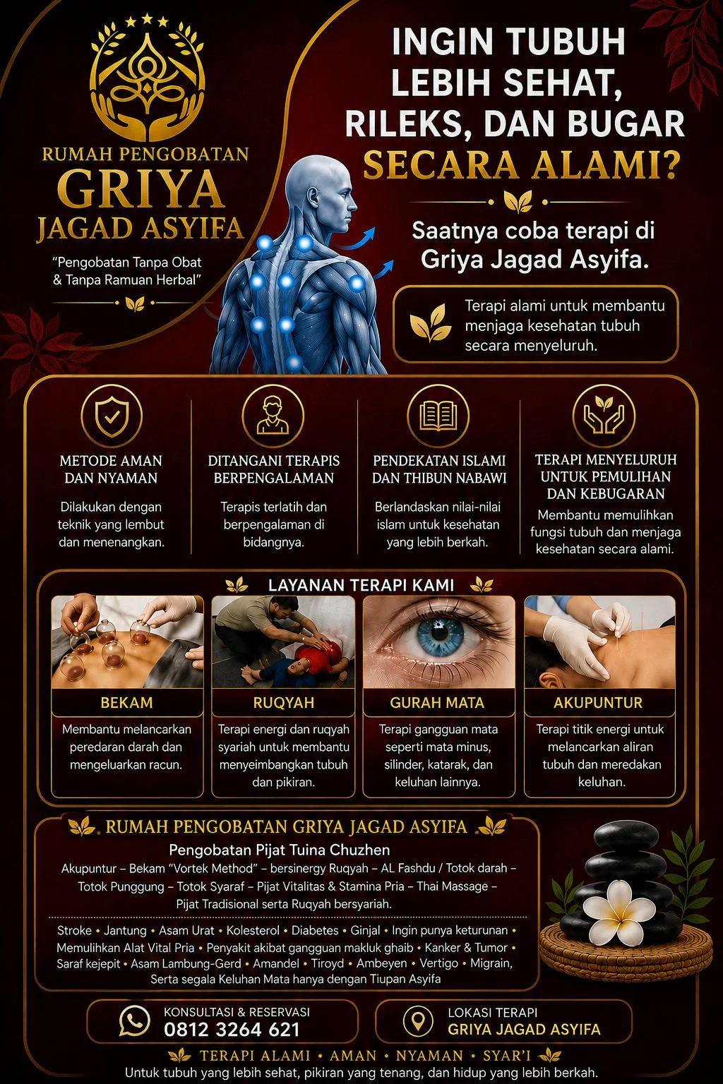 Poster materi layanan terapi